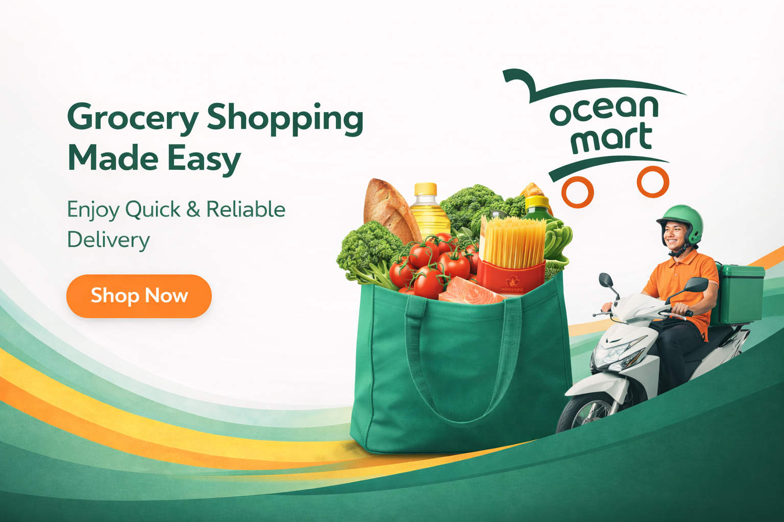 تسوق أسهل وأسرع من Ocean Mart